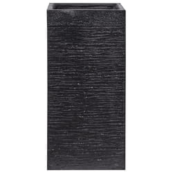Plant Pot DION Ceramic 33 cm Black