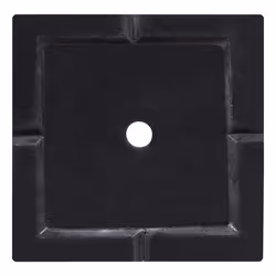 Plant Pot DION Ceramic 33 cm Black - Additional view 4