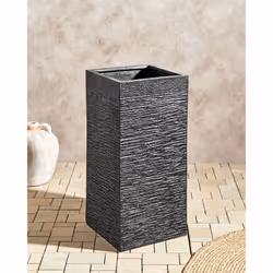 Plant Pot DION Ceramic 33 cm Black - Additional view 5
