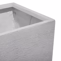 Flower Pot Fibre Clay White 30 x 30 x 28 PAROS - Additional view 4