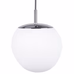Glass Pendant Lamp White LIFFEL