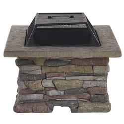 Grill Fire Pit KELUD Concrete Grey