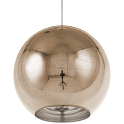 Glass Pendant Lamp Gold ASARO