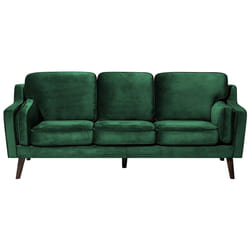 Sofa LOKKA Velvet Emerald Green 3 Seater