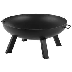 Fire Pit SEMPU Metal Black
