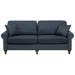 Sofa OTRA Fabric Dark Grey 3 Seater