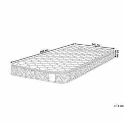 Pocket Spring Mattress SPLENDOUR Medium 140 x 200 cm (EU Double)