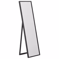Standing Mirror TORCY 140 cm Black