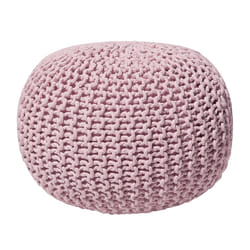 Pouffe CONRAD Cotton Pink 50 cm 50 cm 35 cm