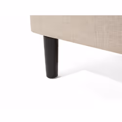 Bed - Super King Size Bed Frame - Upholstered - COLMAR - Beige, 180x200cm