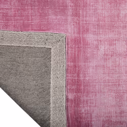 Viscose Rug 140 x 200 cm Grey and Pink ERCIS