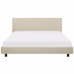 Bed Fabric ALBI 180 x 200 cm (EU Super King) Beige - Additional view 4