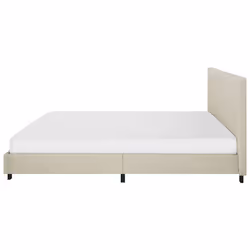 Bed Fabric ALBI 180 x 200 cm (EU Super King) Beige - Additional view 5
