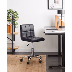 Desk Chair Swivel MARION Black