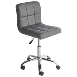 Desk Chair Swivel MARION Light Grey