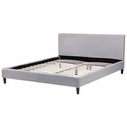 Bed Fabric FITOU 160 x 200 cm (EU King Size) Light Grey