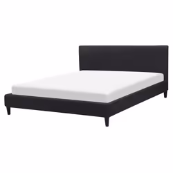 Bed Fabric FITOU 160 x 200 cm (EU King Size) Black