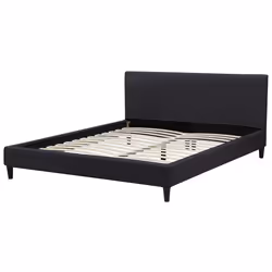 Bed Fabric FITOU 160 x 200 cm (EU King Size) Black