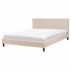 Bed Fabric FITOU 160 x 200 cm (EU King Size) Beige