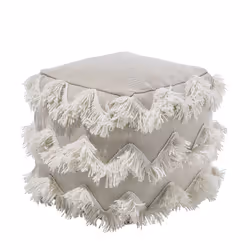 Pouffe Beige NASHIK