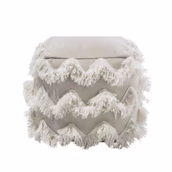 Pouffe Beige NASHIK