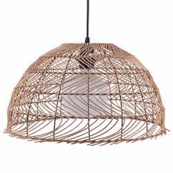 Rattan Pendant Lamp Natural SELENGE