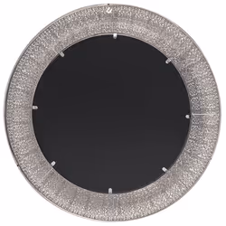 Wall Mirror CHANNAY 80 cm 80 cm Metal Silver