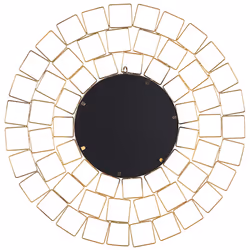 Wall Mirror LABRIT 90 cm 90 cm Metal Gold