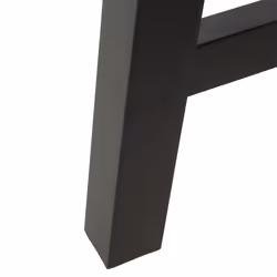 Garden Dining Table SCANIA 170 cm 80 cm Acacia Wood Black - Additional view 5