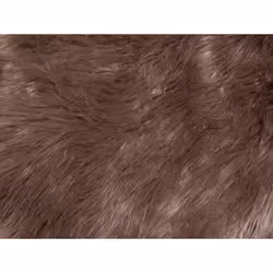 Faux Sheepskin Rug Brown MUNGO