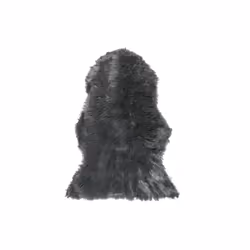 Faux Sheepskin Rug Grey MUNGO