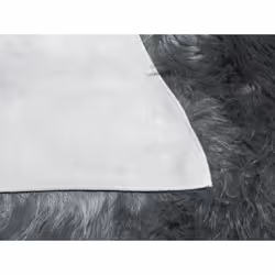 Faux Sheepskin Rug Grey MUNGO