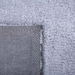 Shaggy Round Rug Ã¸ 140 cm Light Grey DEMRE