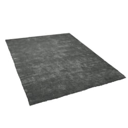 Shaggy Area Rug 200 x 200 cm Dark Grey DEMRE