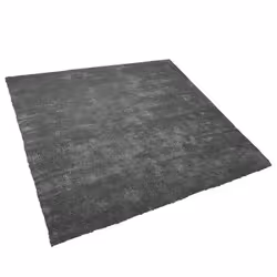Shaggy Area Rug 200 x 200 cm Dark Grey DEMRE