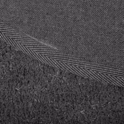 Shaggy Area Rug 200 x 200 cm Dark Grey DEMRE