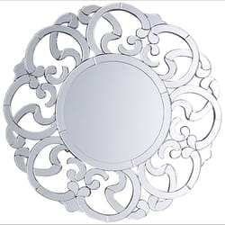 Wall Mirror MORNAIX 70 cm 70 cm Silver