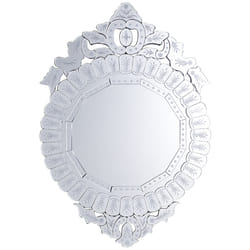 Wall Mirror CRAON 67 cm 100 cm Silver