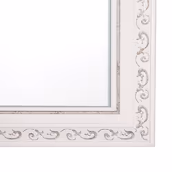 Wall Mirror MAULEON 50 cm 130 cm Cream
