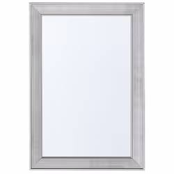 Wall Mirror BUBRY 61 cm 91 cm Silver