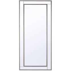 Wall Mirror FENIOUX 50 cm 130 cm Silver