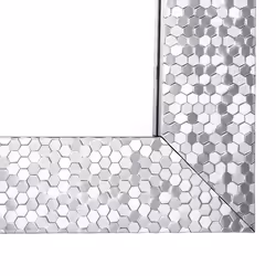 Wall Mirror MARANS 50 cm 130 cm Silver