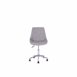 Faux Leather Grey Desk Chair | Faux Leather Chair