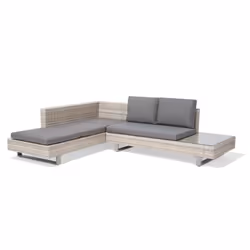 Beliani LANCIANO Rattan Garden Sofa Set | Outdoor Seating Set