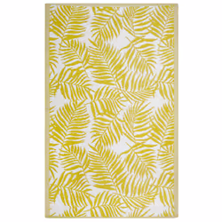 Outdoor Area Rug 120 x 180 cm Yellow KOTA