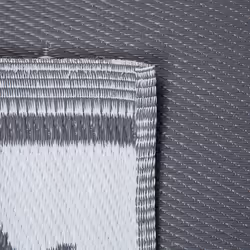 Outdoor Rug LATUR 120 x 180 cm Dark Grey