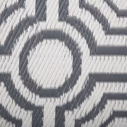 Outdoor Rug BIDAR 90 x 180 cm Grey Reversible