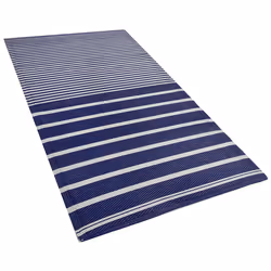 Outdoor Rug HALDIA 90 x 180 cm Navy Blue