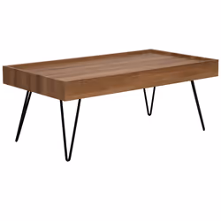Coffee Table WELTON Dark Brown