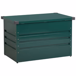 Storage Box CEBROSA Metal 100 cm 62 cm Dark Green - Additional view 5